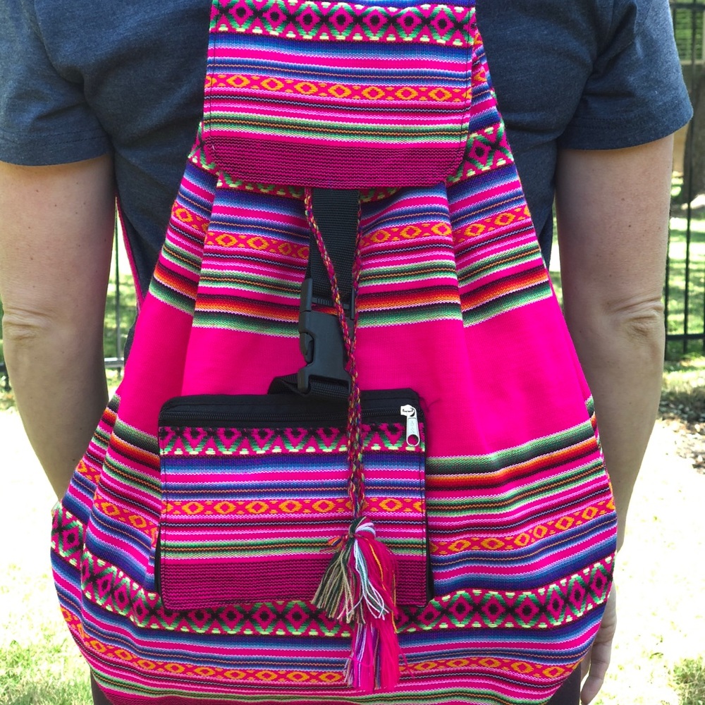 Colorful Serape Backpack